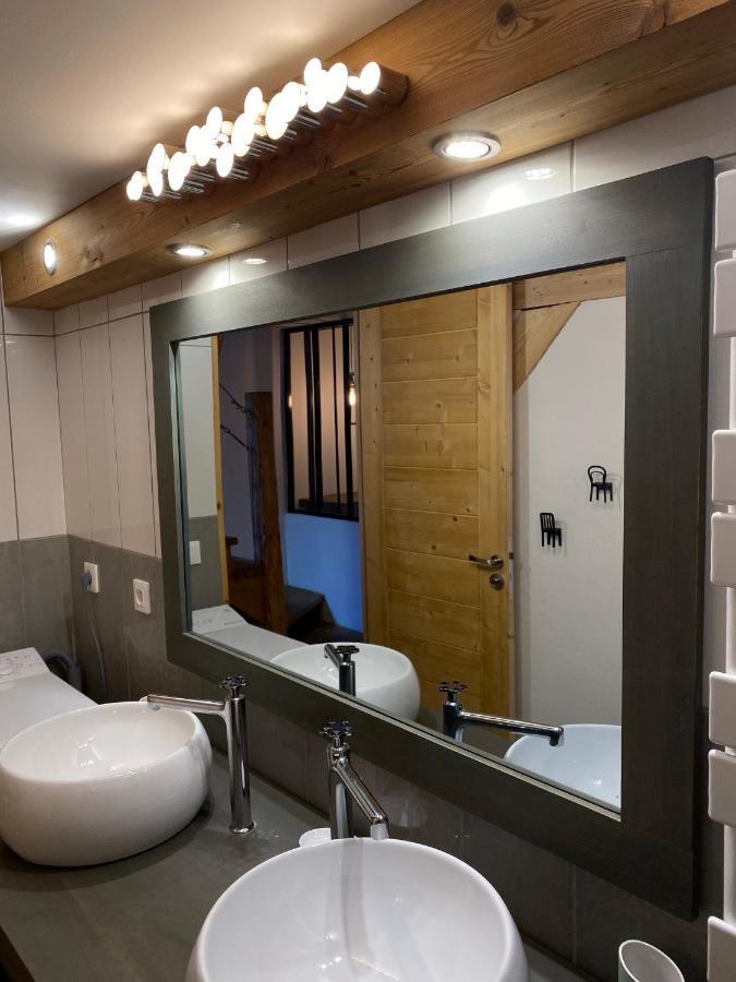 La Grange Auguste Avec Sauna Jacuzzi Vénosc 외부 사진